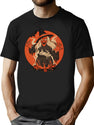 26 Vintage Halloween Witch T-Shirt for Men & Women, T-Shirts Graphic Tee - Black
