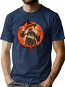 26 Vintage Halloween Witch T-Shirt for Men & Women, T-Shirts Graphic Tee - Navy