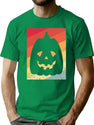 261 Vintage Halloween Pumpkin - Funny Halloween Gift T-Shirt for Men & Women, T-Shirts Graphic Tee - Green