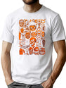 267 Halloween Vintage Art T-Shirt for Men & Women, T-Shirts Graphic Tee - White