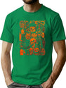 267 Halloween Vintage Art T-Shirt for Men & Women, T-Shirts Graphic Tee - Green