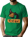 273 Trick Or Treat Ya T-Shirt for Men & Women, T-Shirts Graphic Tee - Green