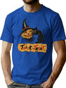 273 Trick Or Treat Ya T-Shirt for Men & Women, T-Shirts Graphic Tee - Blue