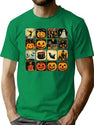 277 Embrace The Spooky Season With Vintage Halloween Designs T-Shirt for Men & Women, T-Shirts Graphic Tee - Green