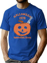 279 Halloween 1978 Jackolantern Haddonfield Illinois T-Shirt for Men & Women, T-Shirts Graphic Tee - Blue