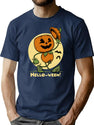 280 Hello-Ween T-Shirt for Men & Women, T-Shirts Graphic Tee - Navy