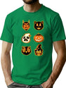 294 Vintage Halloween T-Shirt for Men & Women, T-Shirts Graphic Tee - Green