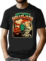 300 Happy Happy Halloween T-Shirt for Men & Women, T-Shirts Graphic Tee - Black