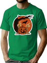 303 Halloween - Pumpkin T-Shirt for Men & Women, T-Shirts Graphic Tee - Green