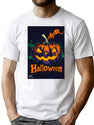 306 Jack-O-Lantern T-Shirt for Men & Women, T-Shirts Graphic Tee - White