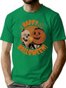 308 Happy Halloween Celebration Gift Halloween Day Thanksgiving Christmas Day T-Shirt for Men & Women, T-Shirts Graphic Tee - Green