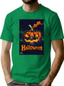 314 Jack-O-Lantern T-Shirt for Men & Women, T-Shirts Graphic Tee - Green