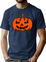 315 Jack O Lantern T-Shirt for Men & Women, T-Shirts Graphic Tee - Navy