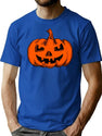 315 Jack O Lantern T-Shirt for Men & Women, T-Shirts Graphic Tee - Blue