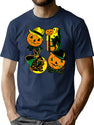 32 Vintage Halloween T-Shirt for Men & Women, T-Shirts Graphic Tee - Navy