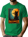 320 Halloween Scarecrow Poster T-Shirt for Men & Women, T-Shirts Graphic Tee - Green