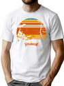 322 Retro Happy Halloween T-Shirt for Men & Women, T-Shirts Graphic Tee - White