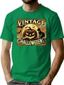 33 Vintage Halloween T-Shirt for Men & Women, T-Shirts Graphic Tee - Green