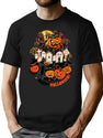 331 Halloween Pumpkin T-Shirt for Men & Women, T-Shirts Graphic Tee - Black