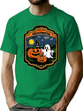 339 Halloween Pumpkin Vintage T-Shirt for Men & Women, T-Shirts Graphic Tee - Green