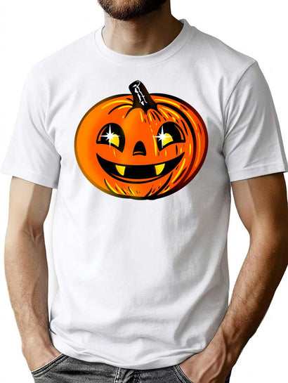 347 Pretty Pumpkin T-Shirt for Men & Women, T-Shirts Graphic Tee - Black