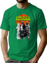 350 Vintage Creepy Halloween T-Shirt for Men & Women, T-Shirts Graphic Tee - Green