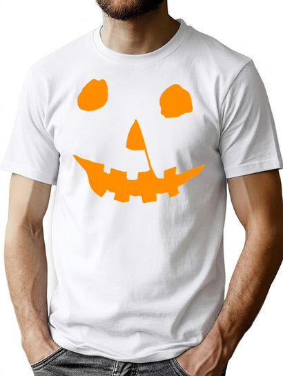 358 Halloween Movie Jack-O'-Lantern T-Shirt for Men & Women, T-Shirts Graphic Tee - Black