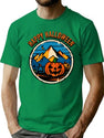 372 Happy Halloween Vintage T-Shirt for Men & Women, T-Shirts Graphic Tee - Green