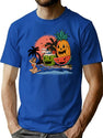 374 Spooky Shakes T-Shirt for Men & Women, T-Shirts Graphic Tee - Blue