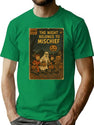 375 The Night Belongs To Mischief - Classic Halloween Cover Art T-Shirt for Men & Women, T-Shirts Graphic Tee - Green