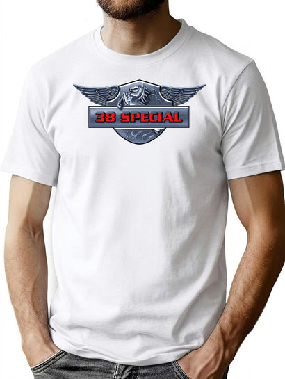 38 Special Logo Classic T-Shirt for Men & Women, T-Shirts Graphic Tee - Black