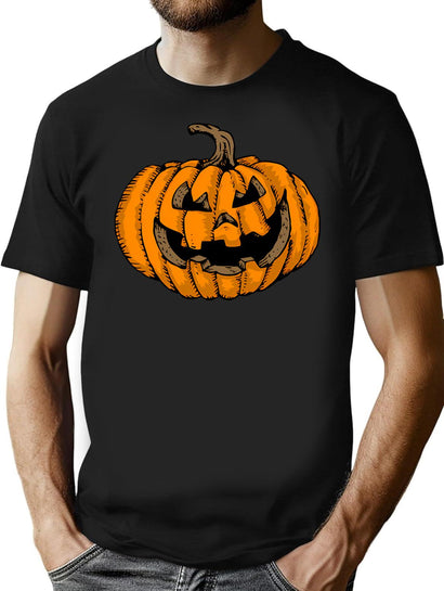 380 Jack Oh Lantern T-Shirt for Men & Women, T-Shirts Graphic Tee - Black