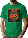 383 Attack Of The Halloween Pumpkin T-Shirt for Men & Women, T-Shirts Graphic Tee - Green
