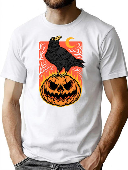 393 Halloween Night T-Shirt for Men & Women, T-Shirts Graphic Tee - Black