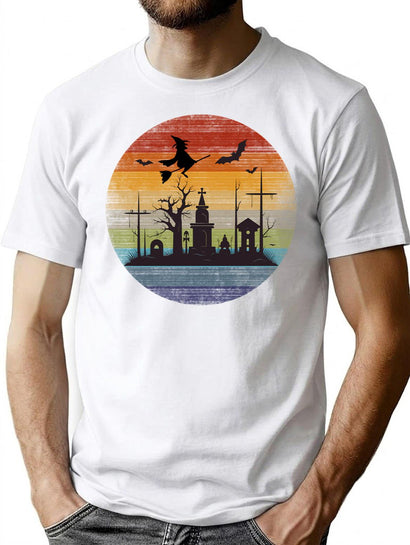401 Abandoned Cemetery T-Shirt for Men & Women, T-Shirts Graphic Tee - Black