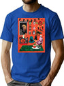 407 Halloween Freak T-Shirt for Men & Women, T-Shirts Graphic Tee - Blue