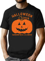 409 Halloween 1978 Holiday Spooky Scary Pumpkin Haddonfield T-Shirt for Men & Women, T-Shirts Graphic Tee - Black