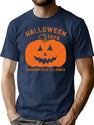 409 Halloween 1978 Holiday Spooky Scary Pumpkin Haddonfield T-Shirt for Men & Women, T-Shirts Graphic Tee - Navy