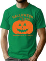 409 Halloween 1978 Holiday Spooky Scary Pumpkin Haddonfield T-Shirt for Men & Women, T-Shirts Graphic Tee - Green