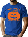409 Halloween 1978 Holiday Spooky Scary Pumpkin Haddonfield T-Shirt for Men & Women, T-Shirts Graphic Tee - Blue