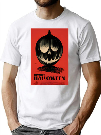 422 Bloody Halloween. Vintage Horror Movie Style Graphics T-Shirt for Men & Women, T-Shirts Graphic Tee - Black