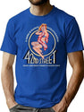 42Nd Street Logo Broadway Worn T-Shirt for Men & Women, T-Shirts Graphic Tee - Blue