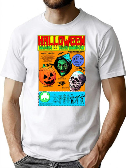 43 Halloween Madness From Silver Shamrock T-Shirt for Men & Women, T-Shirts Graphic Tee - Black