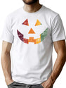 436 Halloween Jackolantern T-Shirt for Men & Women, T-Shirts Graphic Tee - White