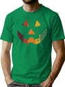 436 Halloween Jackolantern T-Shirt for Men & Women, T-Shirts Graphic Tee - Green