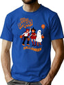 455 Halloween Stay Spooky T-Shirt for Men & Women, T-Shirts Graphic Tee - Blue