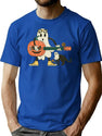456 Halloween Party T-Shirt for Men & Women, T-Shirts Graphic Tee - Blue