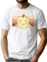 459 Retro Halloween (Jack-O-Lantern Version) T-Shirt for Men & Women, T-Shirts Graphic Tee - White