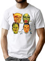 461 Old School Monsters T-Shirt for Men & Women, T-Shirts Graphic Tee - White