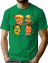 461 Old School Monsters T-Shirt for Men & Women, T-Shirts Graphic Tee - Green